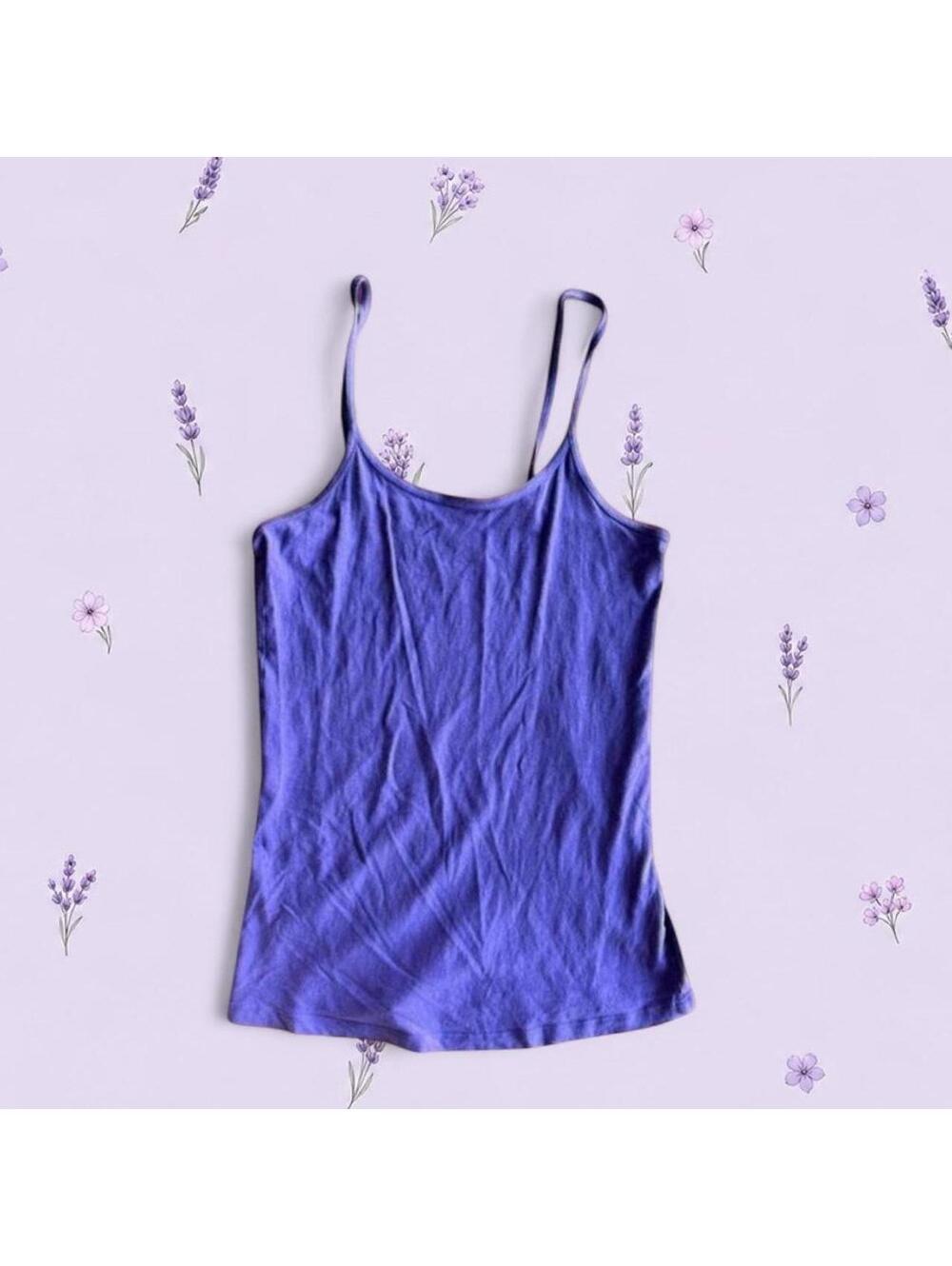 Desclo purple tank top